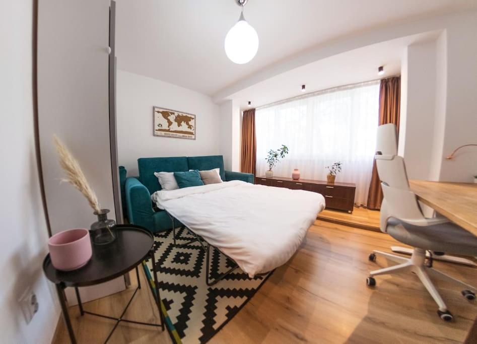 Central Oasis Appartement Boekarest Buitenkant foto