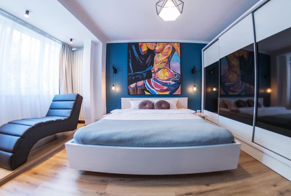 Central Oasis Appartement Boekarest Buitenkant foto